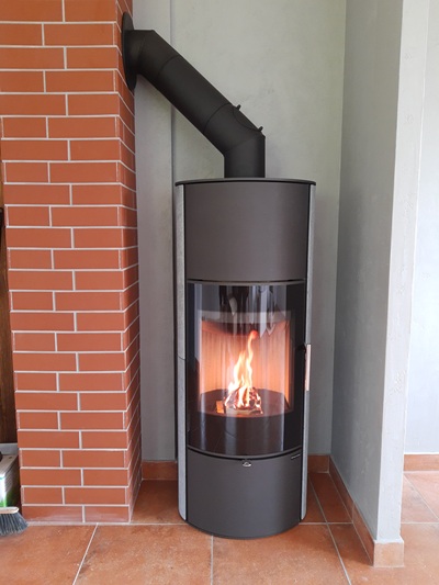 Instalace krbových kamen Romotop Laredo 02 AKUM - Vítkovice 1