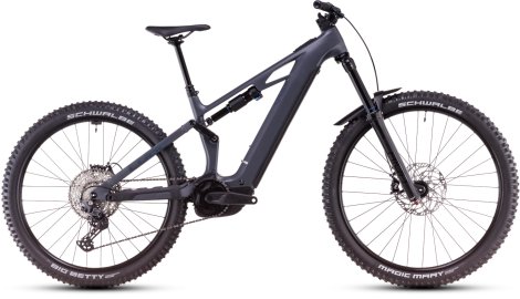 Celoodpružené elektrokolo CUBE STEREO HYBRID ONE77 HPC RACE SLAPGREY´N´PRISM 2025