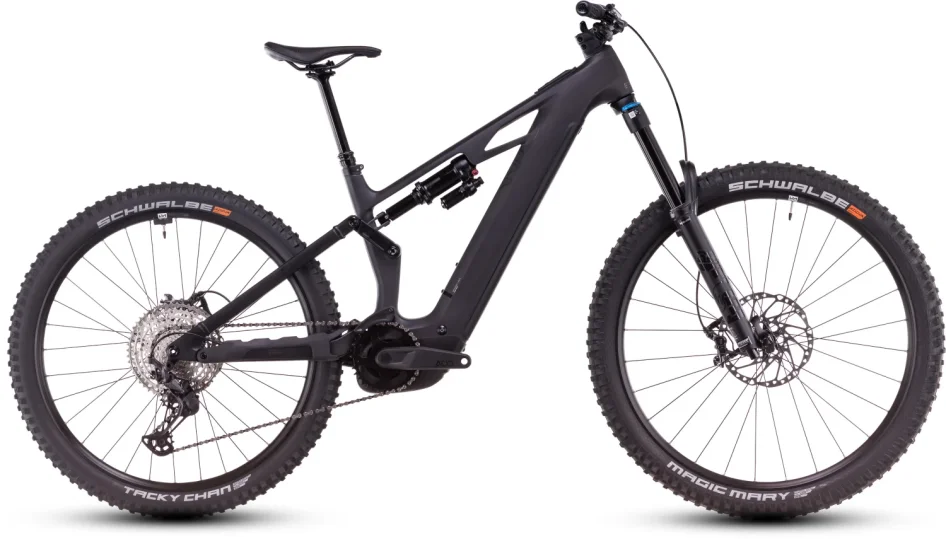 Celoodpružené elektrokolo CUBE STEREO HYBRID ONE77 HPC SLX BLACKLINE 2025
