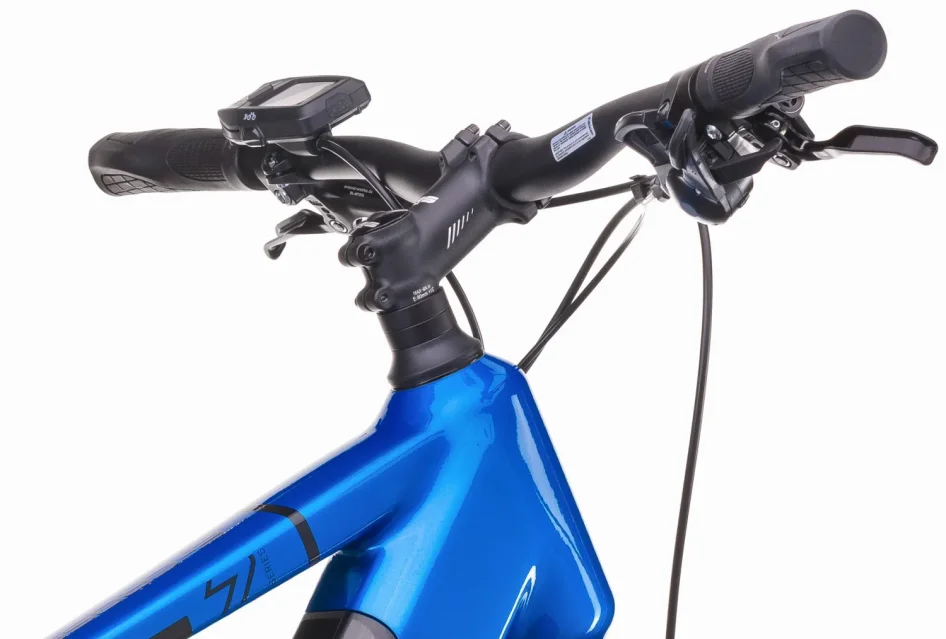 Elektrokolo CRUSSIS E-CROSS 7.11 715 WH 2026 detail řídítek