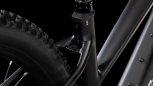 Elektrokolo CUBE REACTION HYBRID RACE TRAPEZE BLACK´N´METAL 2025