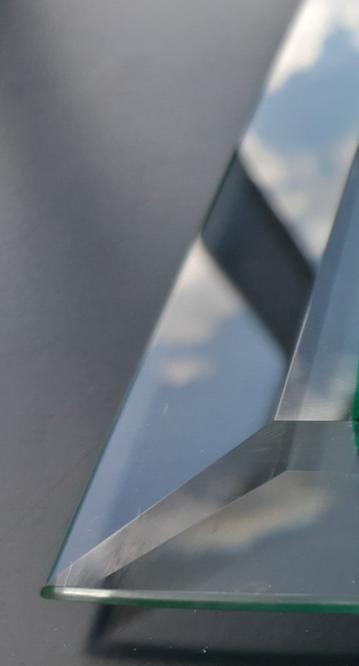 PODSTAVNÉ SKLO POD KAMNA S FAZETOU 8 MM - detail III