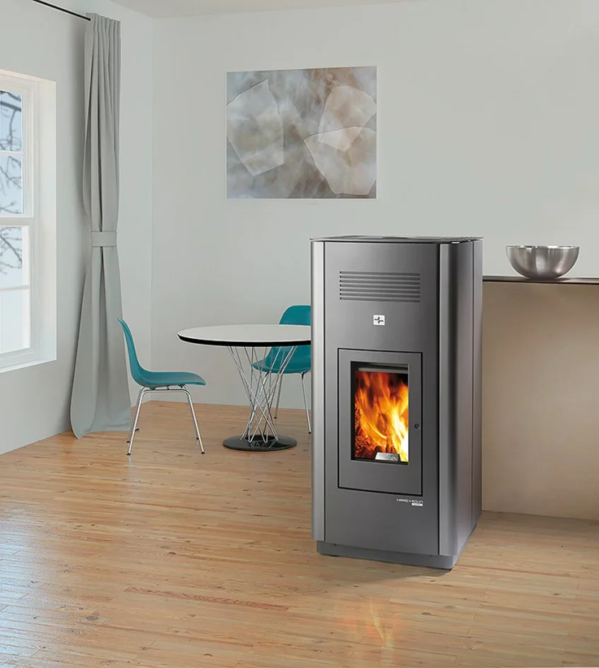 Peletová kamna HAAS+SOHN HSP 6 TOLEDO IV 32 - v interiéru