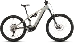Celoodpružené elektrokolo CUBE STEREO HYBRID ONE77 HPC SLX GLINTSAND´N´BLACK 2026