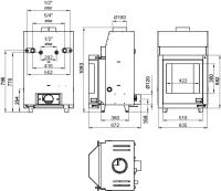 Krbová vložka HS FLAMINGO AQUAFLAM 17 AR nákres prizmat