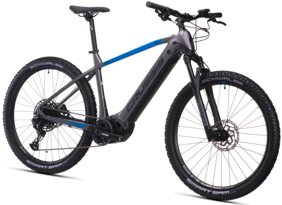 Elektrokolo CRUSSIS E-ATLAND 9.11 715 WH 2026 pohled z boku