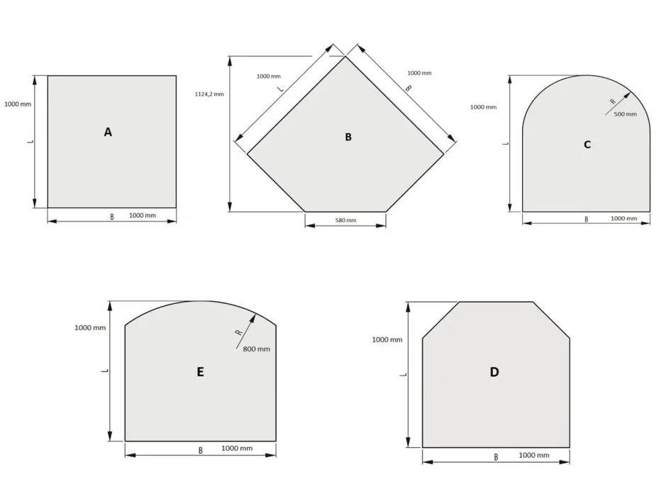 HAAS+SOHN SKLO POD KAMNA 6 MM