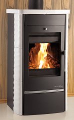 Krbová kachlová kamna HAAS+SOHN ALYTUS - bílá