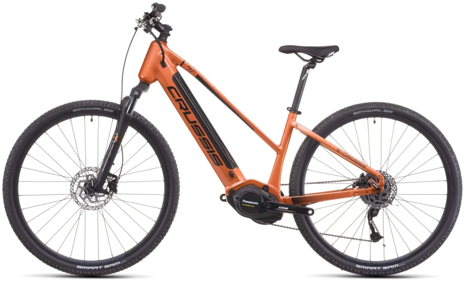 Elektrokolo CRUSSIS E-CROSS LOW 7.11 691 WH 2026 pohled z boku