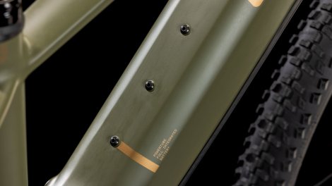 Elektrokolo CUBE REACTION HYBRID PRO 600 WH DUSTOLIVE´N´GOLD 2025
