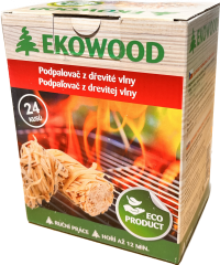 PODPALOVAČ DŘEVITÝ 24 KS