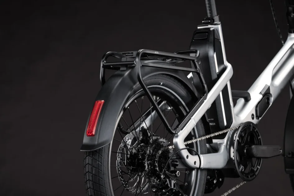 Skládací elektrokolo CUBE FOLD HYBRID 540 SILVERSTAR´N´REFLEX 2027 detail