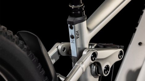 Celoodpružené elektrokolo CUBE STEREO HYBRID ONE22 RACE SILVER´N´BLACK 2025