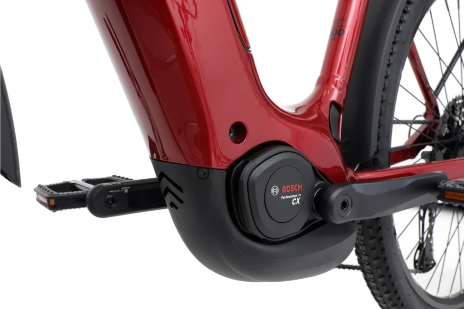 Elektrokolo APACHE RIO GRANDE BOSCH TOURING ČERVENÁ 2026 detail motoru