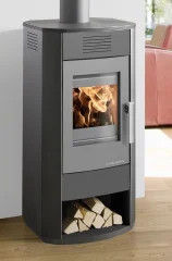 Krbová kamna HAAS+SOHN SALERNO II ANTRACIT/SVĚTLE ŠEDÁ