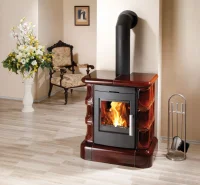 Krbová kachlová kamna HAAS+SOHN MANTA KACHLOVÝ TOP - hnědá I