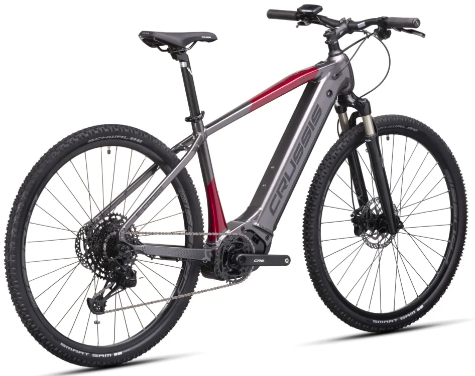 CRUSSIS E-CROSS 9.10 720 WH 2025 - Velikost rámu: 20" (výška 180 - 190 cm)