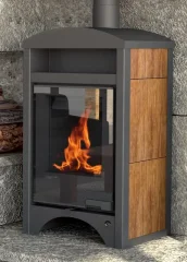 Krbová plechová kamna HS FLAMINGO AQUAFLAM VARIO BARMA 11/7