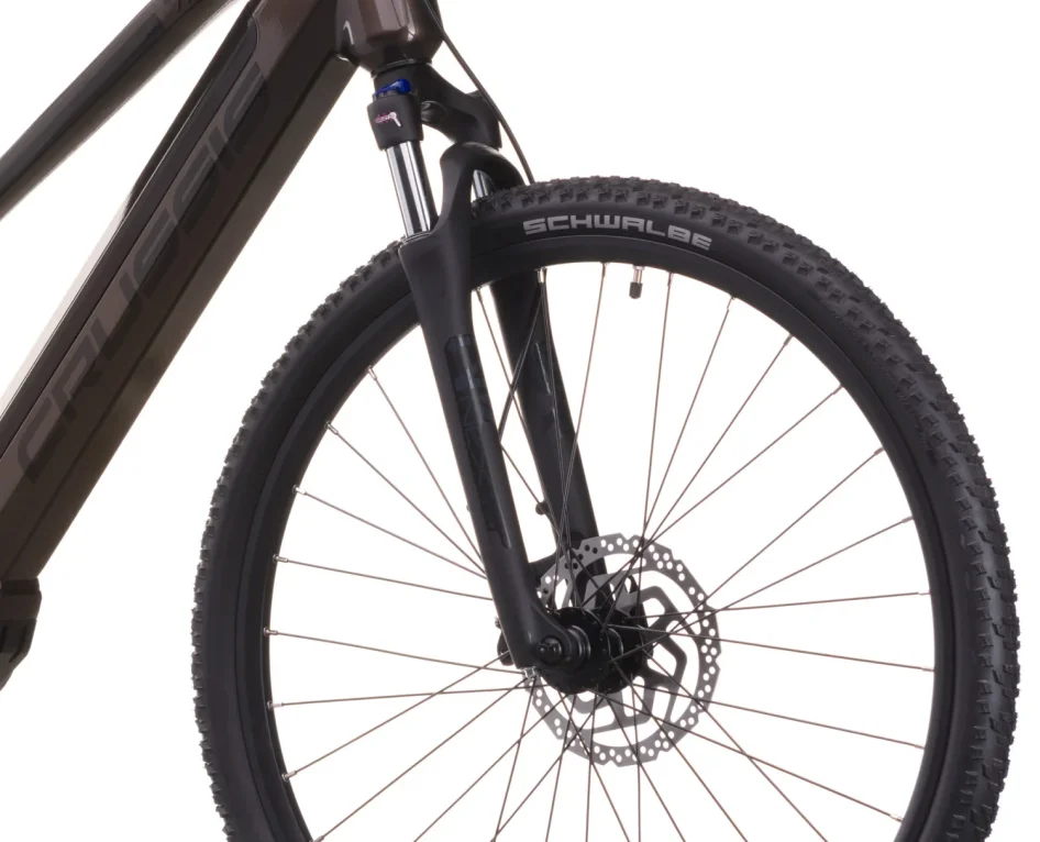 Elektrokolo CRUSSIS ONE-CROSS LOW 7.11 691 WH 2026 detail vidlice