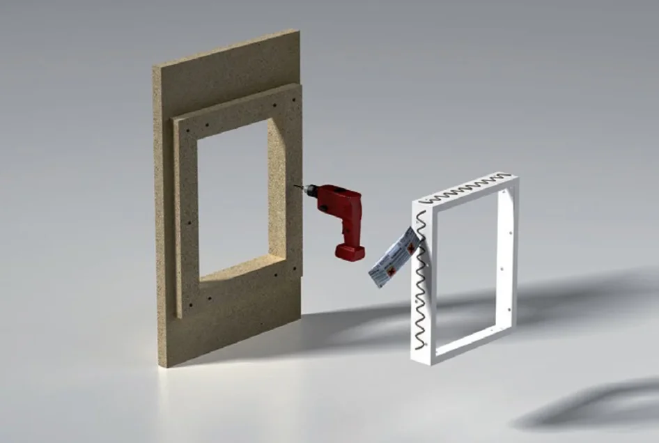 GRENACONTROL REVIZNÍ DVÍŘKA 30 X 40 - krok 3