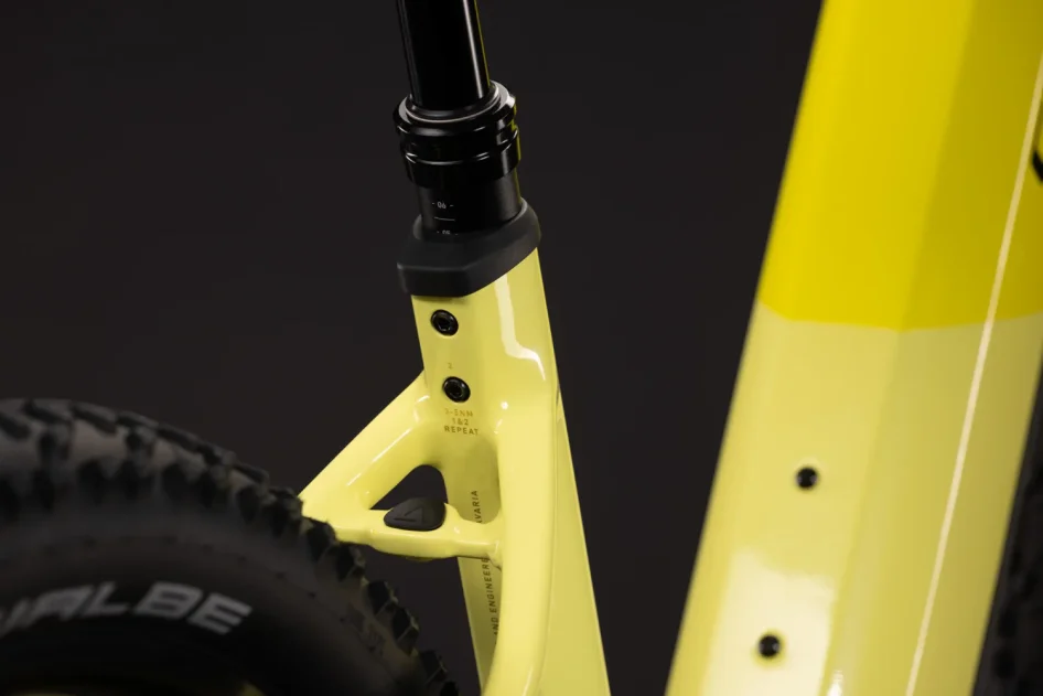 Elektrokolo CUBE REACTION HYBRID RACE 800 EASY ENTRY BANANASPLIT´N´BLACK 2027 detail