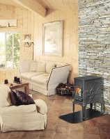 Litinová krbová kamna DOVRE 40CBS - v interiéru 3 Litinová krbová kamna DOVRE 40CBS - v interiéru 3