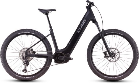 Elektrokolo CUBE REACTION HYBRID RACE EASY ENTRY BLACK´N´METAL 2025