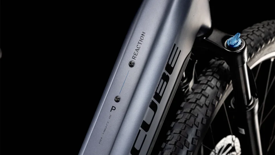 CUBE REACTION HYBRID PRO 600 WH EASY ENTRY METALLICGREY´N´BLACK 2025