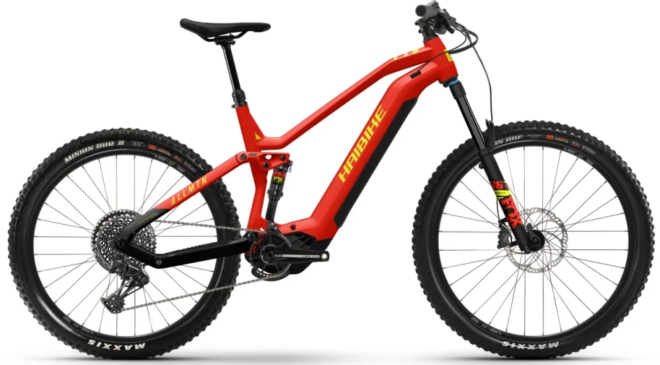Celoodpružené elektrokolo HAIBIKE ALLMTN 7 RED 2022