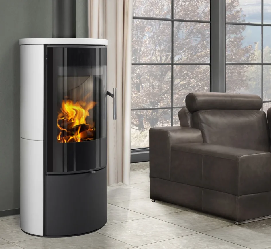 Krbová kachlová kamna ROMOTOP LAREDO 01 - v interiéru II