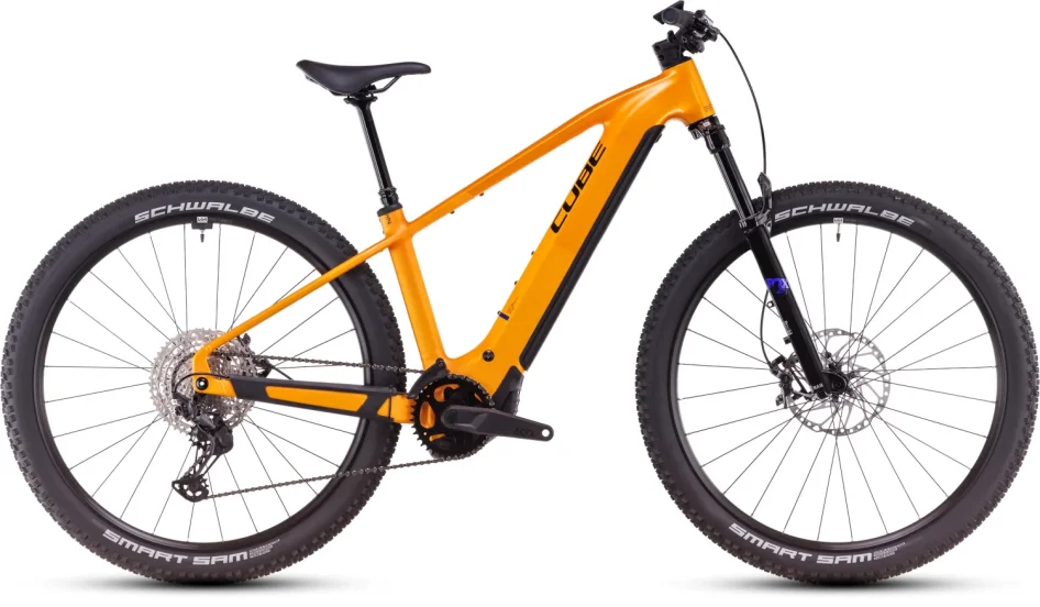 CUBE REACTION HYBRID SLX SPECTRAORANGE´N´VIOLET 2025