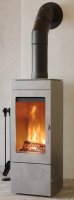 BLAZE HARMONY ELEMENT 04 SILVER GREY - Vývod kouřovodu: Vrchní