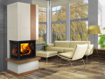 Krbová vložka s teplovodním výměníkem ideální řešení pro rodinné domy