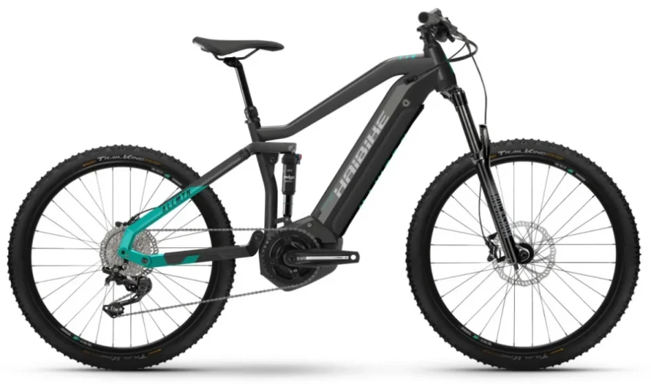 Celoodpružené elektrokolo HAIBIKE ALLMTN 1 ANTHRACITE 2022