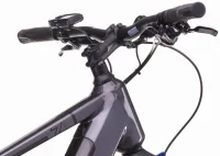 Elektrokolo CRUSSIS E-GORDO 7.11 715 WH 2026 detail řídítek Elektrokolo CRUSSIS E-GORDO 7.11 715 WH 2026 detail řídítek