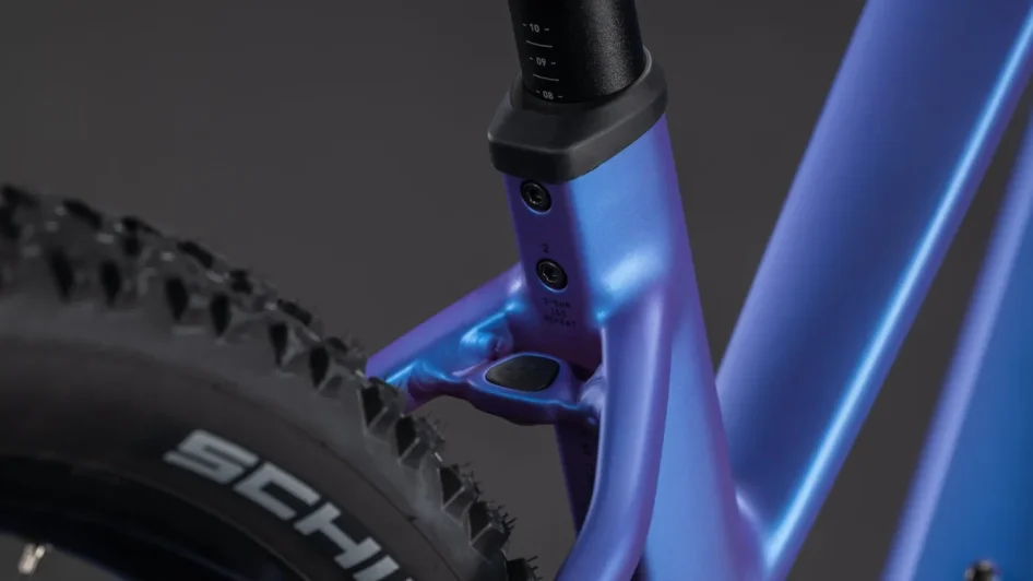 Elektrokolo CUBE REACTION HYBRID ONE 800 TRAPEZE BLUEIRIS´N´REFLECT 2026 rám