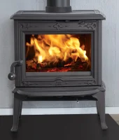 Litinová krbová kamna JOTUL F 100 ECO LL SE ČERNÝ LAK