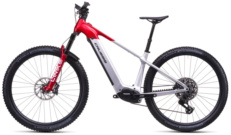 Elektrokolo CRUSSIS E-HARD 10.11-PRO 715 WH 2026 pohled z boku