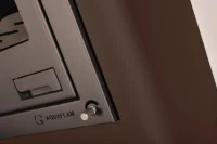 Krbová plechová kamna HS FLAMINGO AQUAFLAM 17 ZR hnědá detail