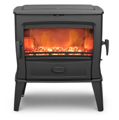 Litinová krbová kamna DOVRE TAI 55M - čelní pohled