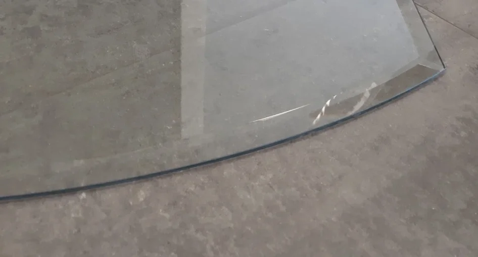 PODSTAVNÉ SKLO POD KAMNA S FAZETOU 6 MM - detail I