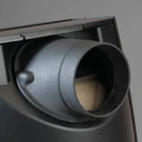 Litinová krbová kamna DOVRE SENSE 103 - detail odkouření