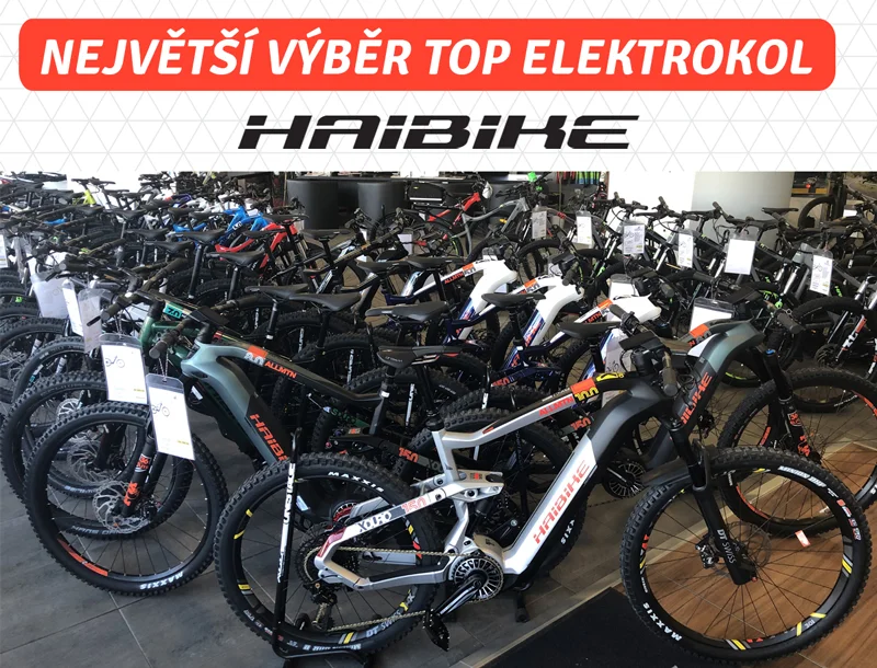 Největší výběr top elektrokola Haibike