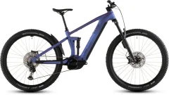 Celoodpružené elektrokolo CUBE STEREO HYBRID ONE44 EXC BLUEIRIS´N´BLACK 2026