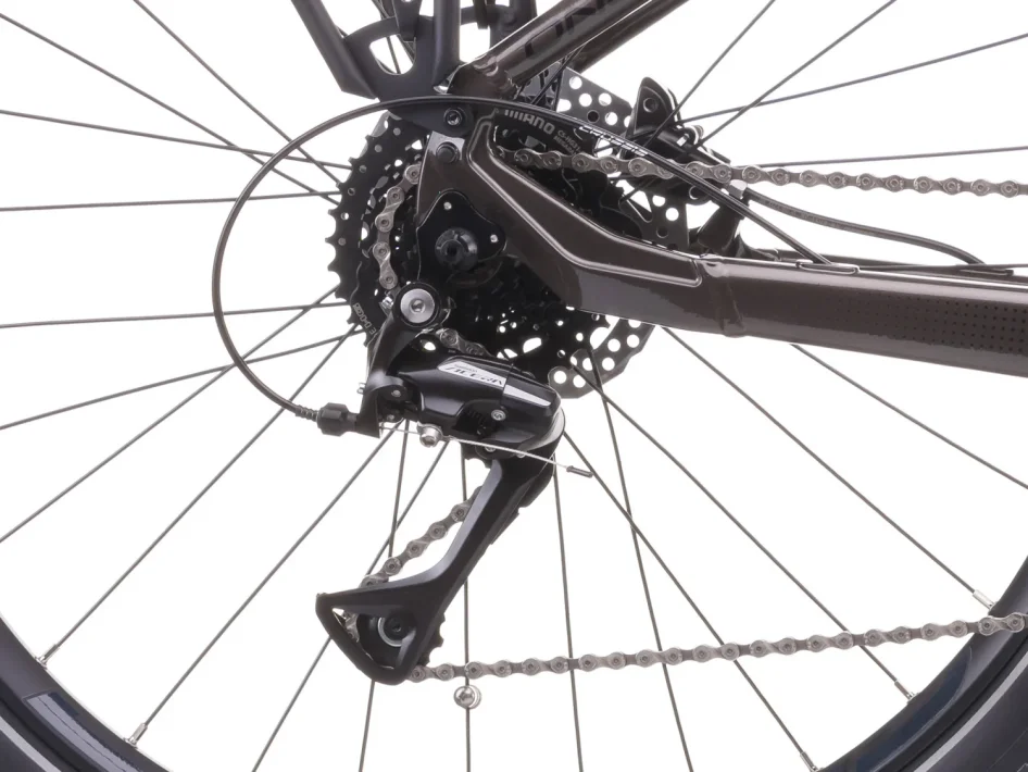 Elektrokolo CRUSSIS ONE-COUNTRY 7.11 715 WH 2026 detail přehazovačky