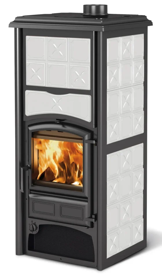 Krbová kamna LA NORDICA LORIET S D.S.A. - bílá