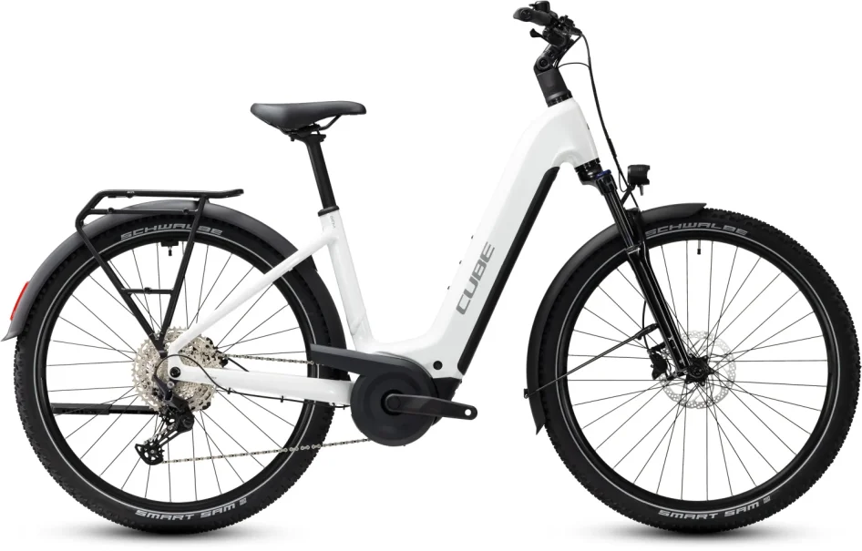 Elektrokolo CUBE NURIDE HYBRID PERFORMANCE 720 EASY ENTRY METALLICWHITE´N´GREY 2027