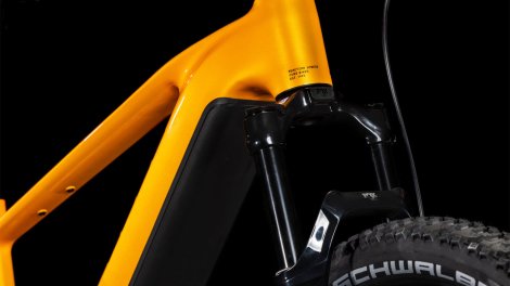 CUBE REACTION HYBRID SLX SPECTRAORANGE´N´VIOLET 2025 - Velikost rámu: XXL (výška 190 - 205 cm)