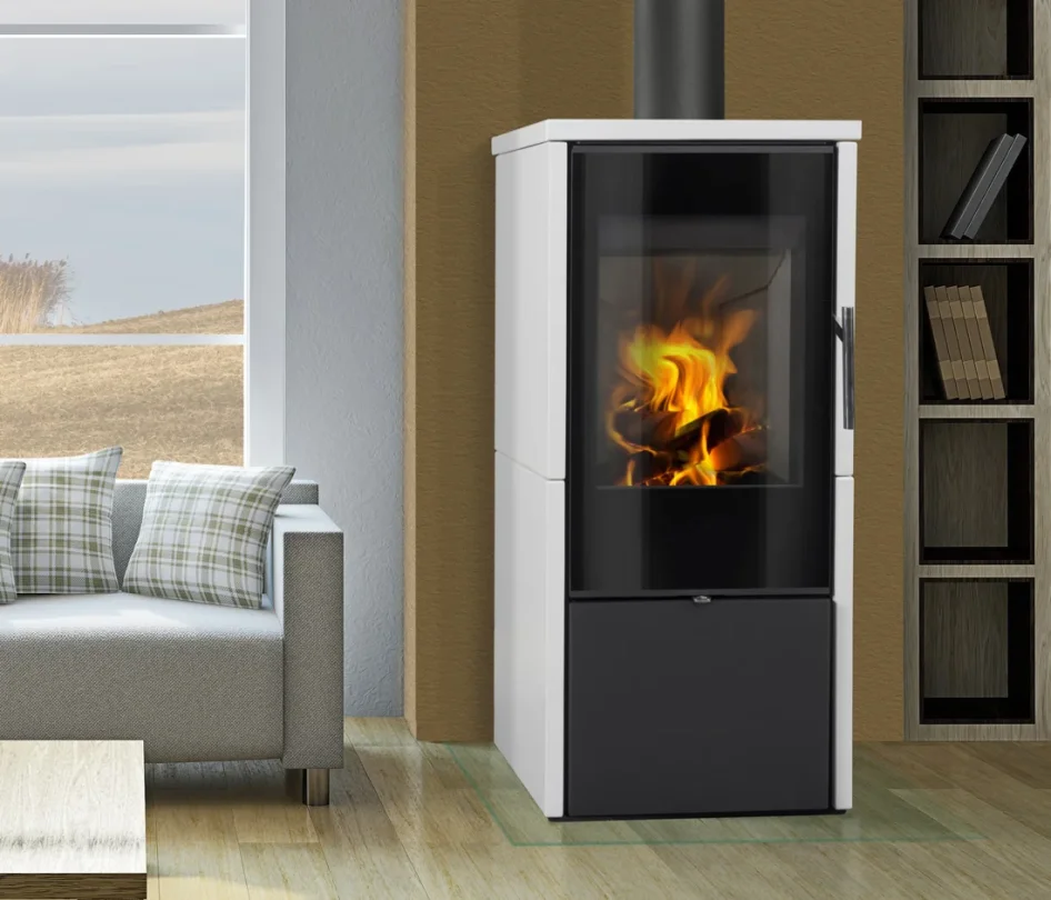 Krbová kachlová kamna ROMOTOP LAREDO F 01 - v interiéru II
