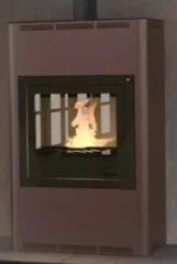 Krbová plechová kamna HS FLAMINGO AQUAFLAM 25 MR